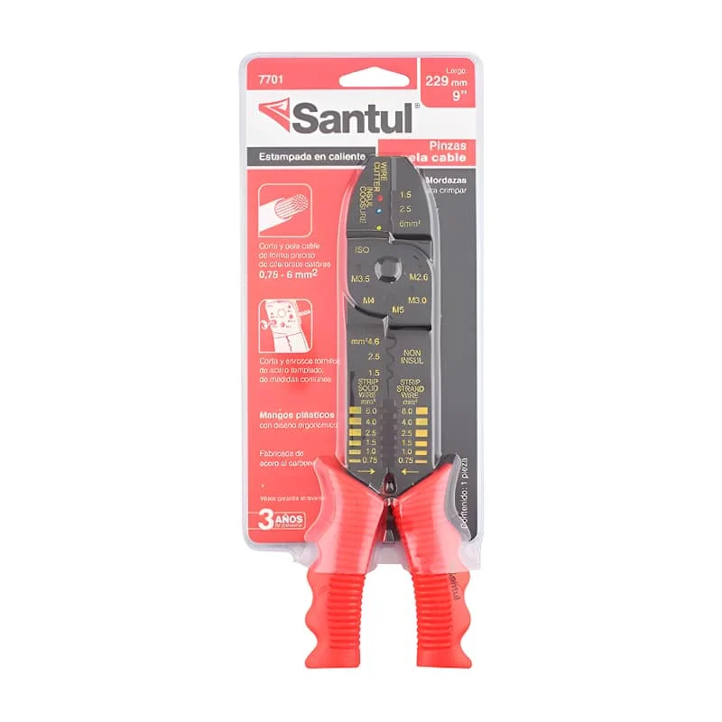 Pinza Pela Cable Santul