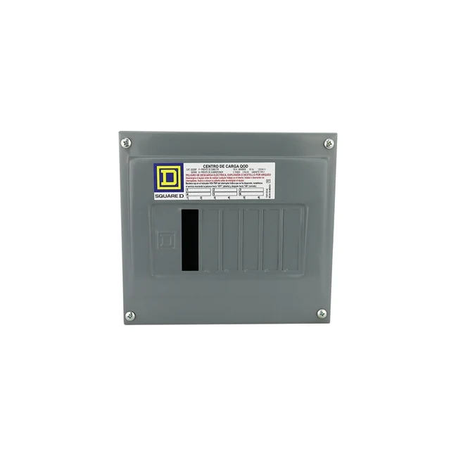 Centro Carga 6V Sobreponer Squared