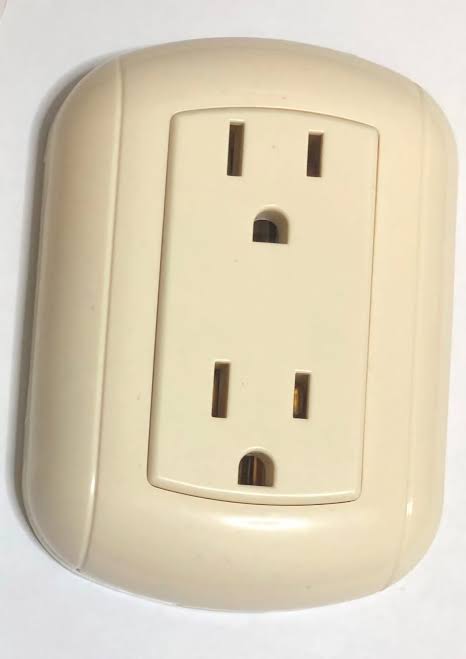 Contacto Duplex Sobreponer Oval