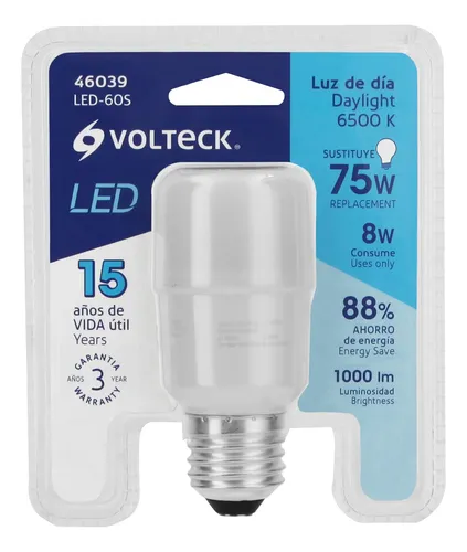 Foco Led 8W Dia E26 Mini Volteck