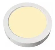 Fat Redondo 12w a 14w Calida Lampara Led Sobreponer Cod. Q0251 3000k LLSP123000