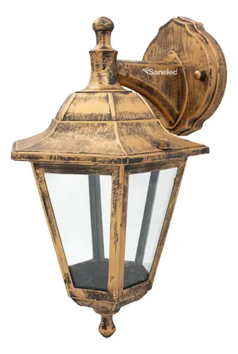 [1233] Lampara Farol Cobre