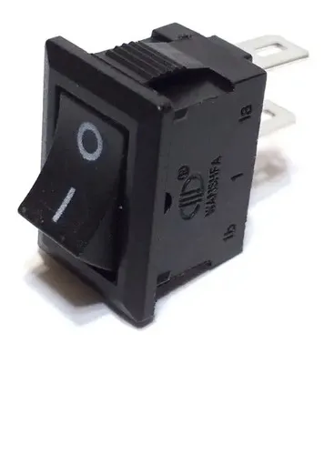 [IN283] Apagador Balancin Cuadrado Negro