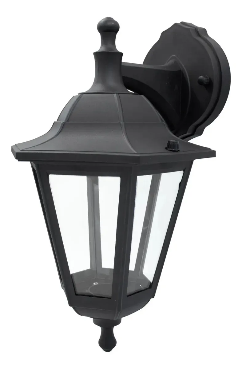 Lampara Farol Negro