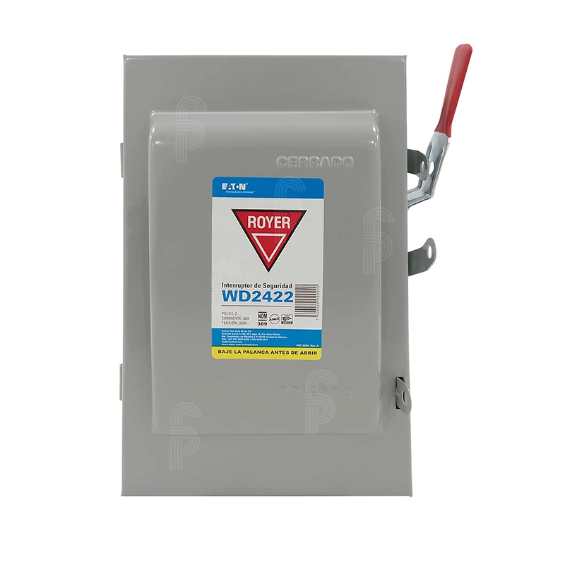 Interruptor 2X60A Ligero Royer