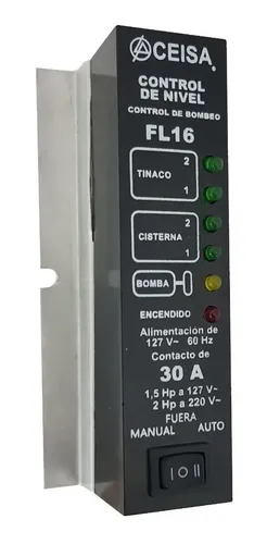 Electronivel Automatico para Bomba 1hp a 2hp 40Amp Ceisa