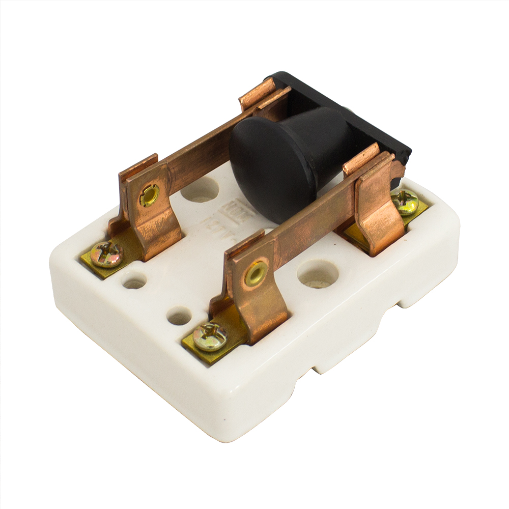 Interruptor Cuchilla 2 Polos 1 Tiro 20 amp porcelana Iusa
