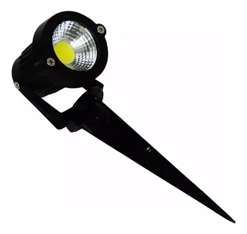 [8089] Lampara Estaca Jardin Luz Blanca 10W Adir
